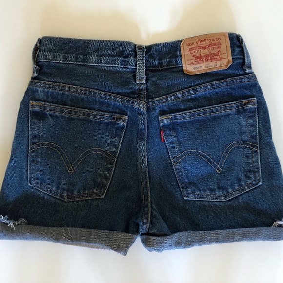 ✨Limited Time Price!🔻Vintage 550 Levi's🔻 Women's High-Rise Shorts - Picture 4 of 9